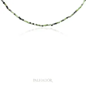 choker cascalho pedras naturais ouro