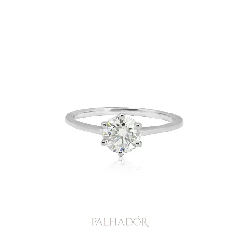 Solitario moissanite deals