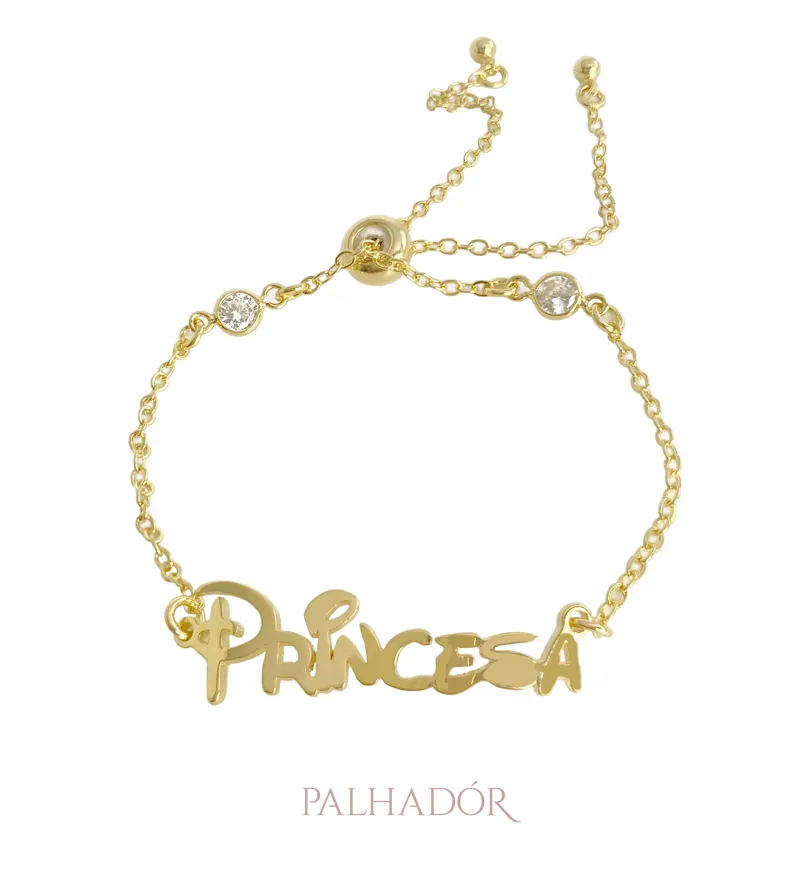 PULSEIRA PETIT PLACA PRINCESA E CORRENTE